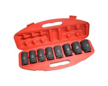 8pc 3/4in Drive Deep Impact Socket Set